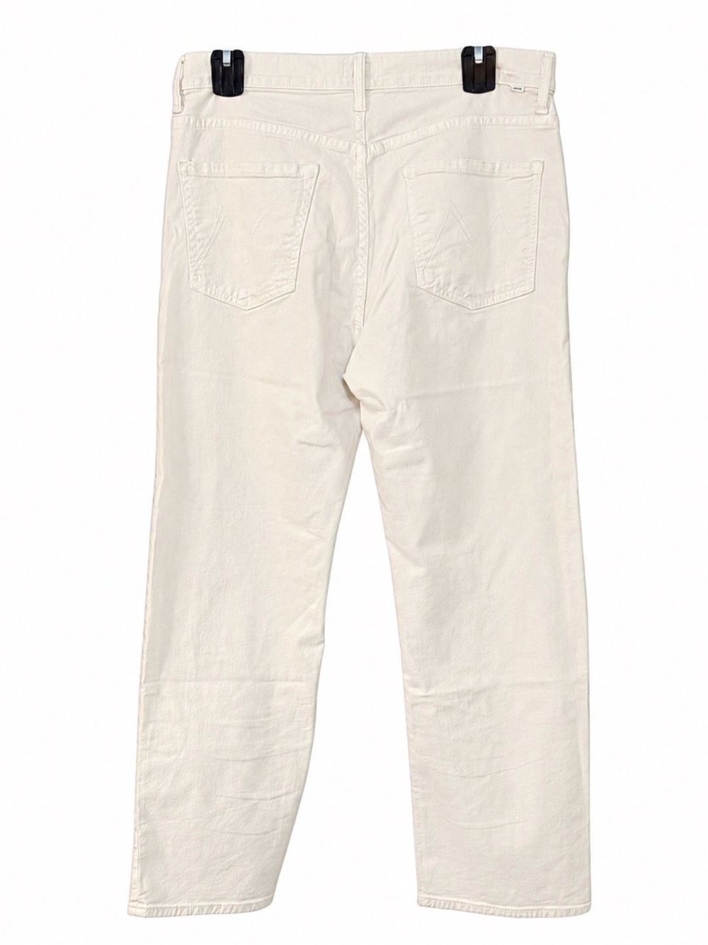 MOTHER The Ditcher Crop Chalk It Up Jeans Size 28 - Picture 3 of 4